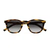 Saint Laurent Sl 28 Linea Corner Angle 045 Light Havana Grey Sunglasses In Multi