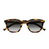 Saint Laurent Sl 28 Linea Corner Angle Sunglasses In Brown