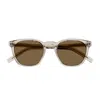 Saint Laurent Sl 28 Linea Corner Angle Sunglasses In Gray