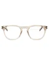 Saint Laurent Yellow-yellow-transparent Recycled Acetate Glasses