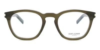 Saint Laurent Sl 28 Opt Men's Glasses, Brown, Size 50