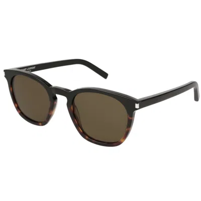 Saint Laurent Aint Laurent Sunglasses Sl 28 In Brown