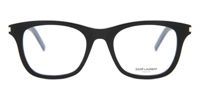 Saint Laurent Sl 286 Slim Men's Glasses, Black, Size 50