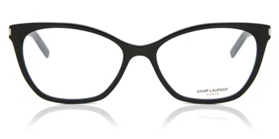 Saint Laurent Sl 287 Slim Women's Glasses, Black, Size 54