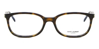 Saint Laurent Sl 297 006 Occhiali Da Vista Tartarugatishell Per Donna (solo Montatura) In Brown