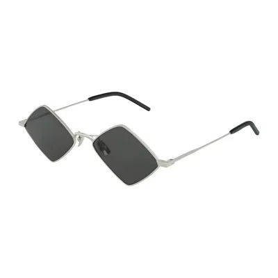 Saint Laurent Sl 302 Lisa 001 Sunglasses In Silver