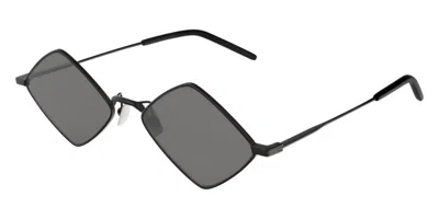 Saint Laurent Sl 302 Lisa 002 Occhiali Da Sole Neri Per Uomo In Black