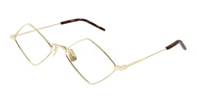 Saint Laurent Sl 302 Lisa Opt Women's Glasses, Gold, Size 55