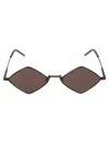 Saint Laurent Sl 302 Lisa Sunglasses In Brown