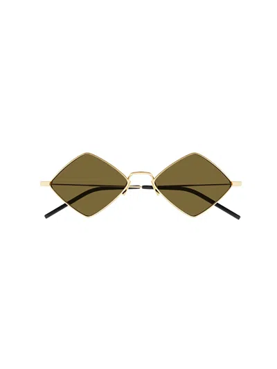 Saint Laurent Sl 302 Lisa Sunglasses In Brown