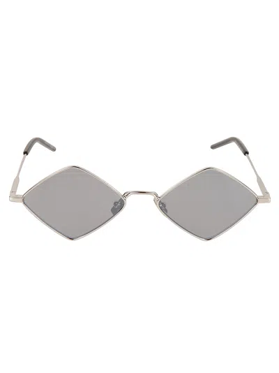Saint Laurent Sl: 302 Lisa Sunglasses In Silver