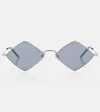 Saint Laurent Sl 302 Lisa Sunglasses In Silver
