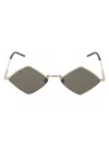 Saint Laurent Sl 302 Lisa Sunglasses In Silver/grey