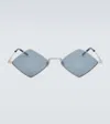 Saint Laurent Sl 309 Aviator Sunglasses In Silver
