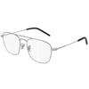 Saint Laurent Sl 309 Opt002 Silver Silver Transpa In 002 Silver Silver Transpa