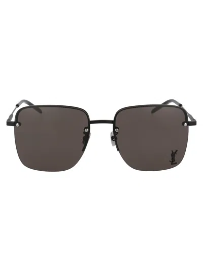 Saint Laurent Eyewear Square Frame Sunglasses In Multi