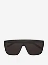 Saint Laurent Mask Ace Sl364 001 Shield Sunglasses In Screen Design