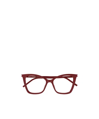 Saint Laurent Sl 386 Glasses In Red