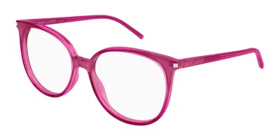 Saint Laurent Sl 39 012 Men's Glasses Pink Size 54 - Free Lenses - Blue Light Block Available