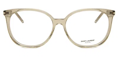Saint Laurent Sl 39 Men's Glasses, Brown, Size 54 In Red