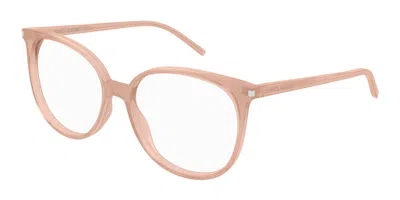 Saint Laurent Sl 39 Men's Glasses, Clear, Size 54 In White