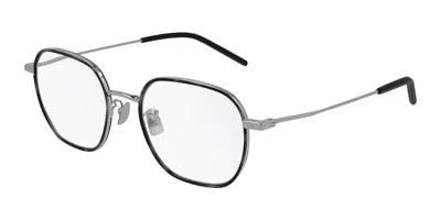 Saint Laurent Sl 397/f Asian Fit Men's Glasses, Black, Size 52 In Multi