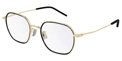Saint Laurent Sl 397/f Vestibilità Orientale 003 Occhiali Da Vista Oro Per Uomo (solo Montatura) In Gold