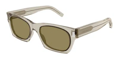 Saint Laurent Sl 402 018 In Transparent