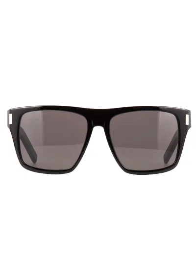 Saint Laurent Sl 424 Sunglasses In 001 Black Black Black