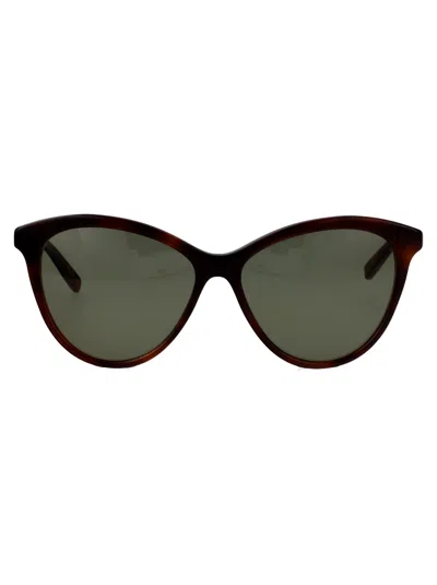 Saint Laurent Sl 456 Sunglasses In Black
