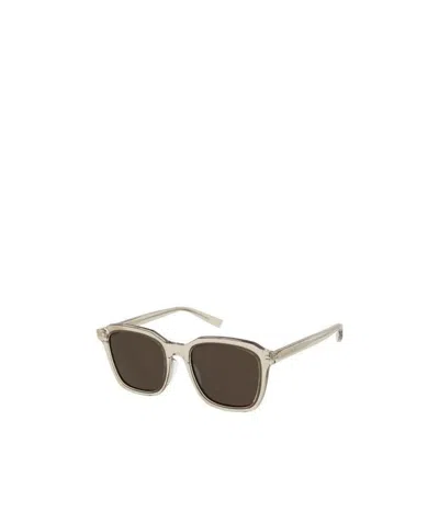 Saint Laurent Sl 457 Square-frame Sunglasses In Brown