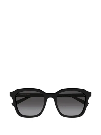 Saint Laurent Sl 457 Square-frame Sunglasses In Black