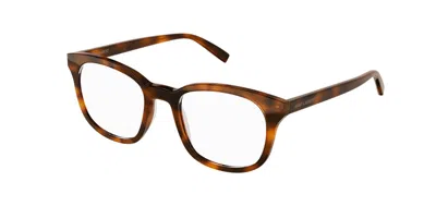 Saint Laurent Sl 459/f Asian Fit 003 Men's Glasses Black Size 51 - Free Lenses - Blue Light Block Available In Green