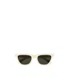 Saint Laurent Sl 462 Sulpice Butterfly-frame Sunglasses In White