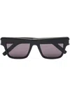 Saint Laurent Sl 469 Square-frame Sunglasses In 黑色