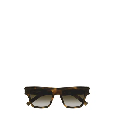 Saint Laurent Sl 469 Square-frame Sunglasses In Black