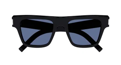 Saint Laurent 1a0147q0a In Black Black Blue