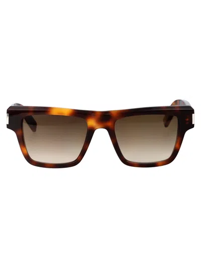 Saint Laurent Sunglasses Sl 469 In 020 Havana Havana Brown