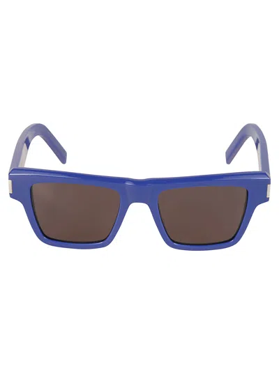 Saint Laurent Sl 469 Sunglasses In Blue