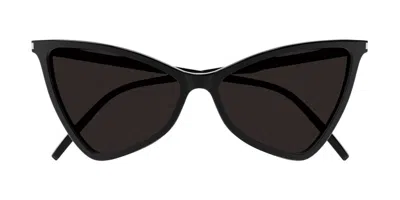 Saint Laurent Sl 475 Jerry 001 Occhiali Da Sole Neri Per Donna In Black