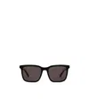 Saint Laurent Sl 500 Square-frame Sunglasses In Brown
