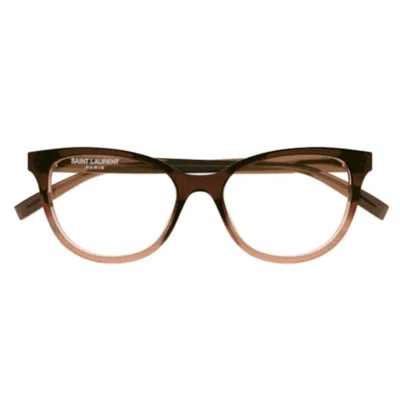 Saint Laurent Sl 504004 Brown Brown Transpare
