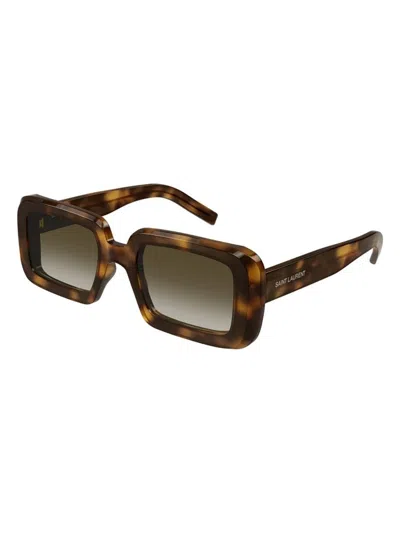 Saint Laurent Sl 534 Sunrise 012 Sunglasses In Havana