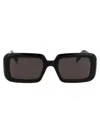 Saint Laurent Sl 534 Sunrise Sunglasses In 001 Black Black Black