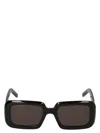 Saint Laurent Eyewear Rectangular Frame Sunglasses In Black