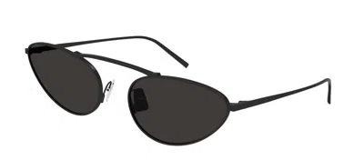 Pre-owned Saint Laurent Sl 538 001 Black/black Women's Sunglasses