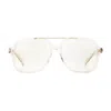 Saint Laurent Sl 545 Sunglasses In Gold