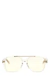 Saint Laurent 'sl 545' Sunglasses In Transparent