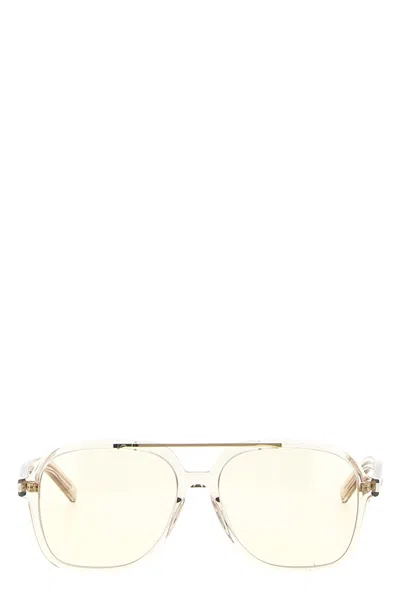 Saint Laurent 'sl 545' Sunglasses In Transparent