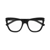 Saint Laurent Sl 214 Kate Thin Opt001-black-black-transparent